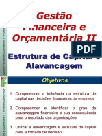 Estrutura de Capital e Alavancagem