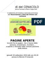 locandina 4libri cenacolo