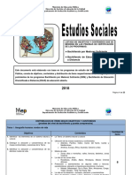 Estudios Sociales Bachillerato 2018