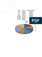 Sales: Month Sales Commulative Amount