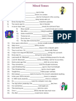 Tenses, Mixed 35 Prop, Bun Cls 7