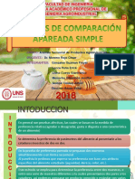 Prueba de Comparación Apareada Simple FINAL