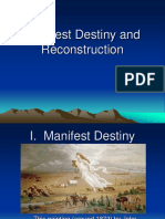 1 - Reconstruction-Manifest Destiny