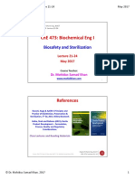 ChE 473 Lecture - 21-24 Biosafety and Sterilization PDF