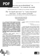 Entrevista Em Profundidade