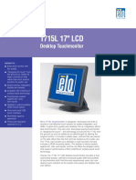 1715L 17" LCD: Desktop Touchmonitor