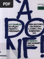 Agnès Aubertot, Xavier Rodríguez Rosell-À Donf! Dicionário de Gírias, Neologismos, Coloquialismos, SMS, Acrônimos, Etc_ Francês-português-Martins Fontes (2011)