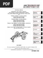 1/6　12インチ　U.S.ARMY 10th SPECIAL FORCES TM 9-2330-231-14P M332 Ammo Trailer | PDF | Trailer (Vehicle