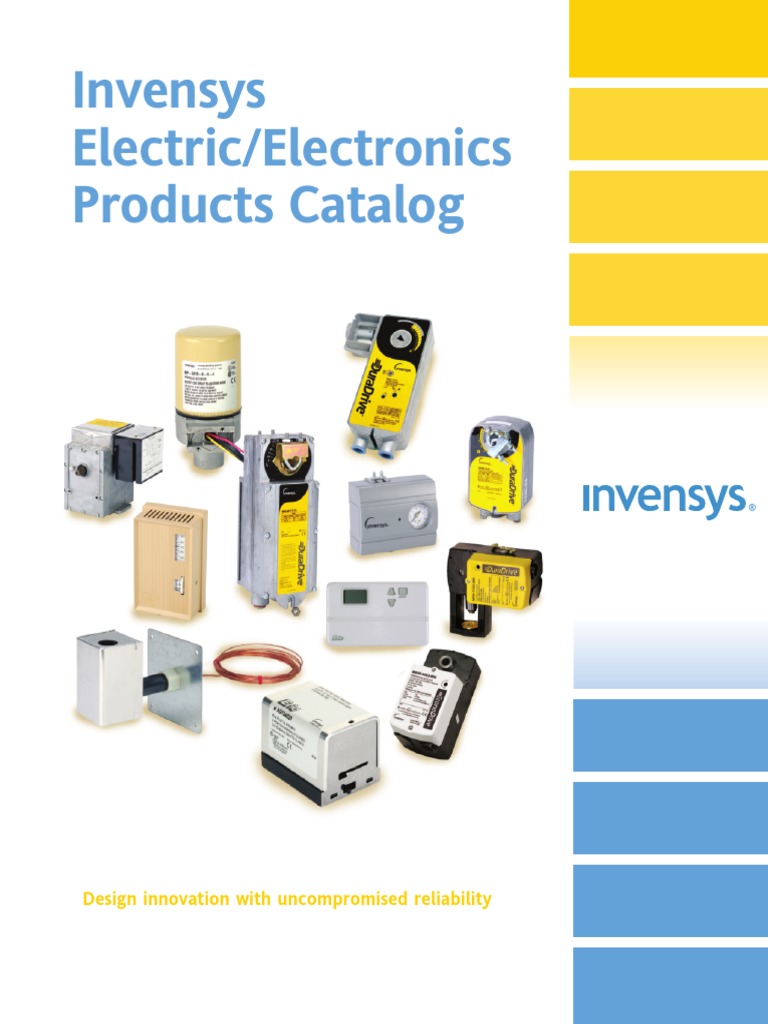 Invensys_HVAC.pdf | Thermostat | Switch