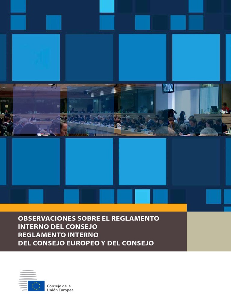 Consejo de La UE y Coreper | PDF | Consejo europeo | Comisión Europea