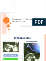 Tema 2 Desarrollo Prenatal y Del Recien Nacido