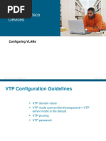 Managing Cisco Devices: Configuring Vlans