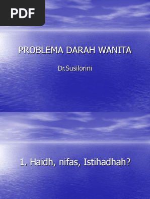 Tuntunan Islam Mengenai Darah Wanita Dr Rini Pdf