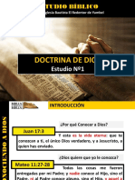 Discipulado #1 Conocer A Dios