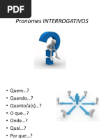 Palavras interrogativas