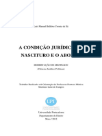 A CONDIÇÃO JURÍDICA DO NASCITURO E O ABORTO.pdf