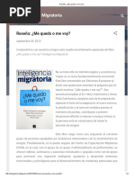 Reseña_ ¿Me Quedo o Me Voy
