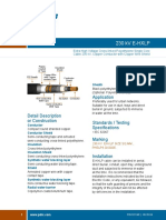 230 kV E-HXLP cable specs