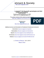 D. Garland - What Is A History of The Present - On Foucault's Genealogies and Their Critical Preconditions PDF