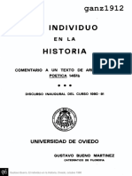 BUENO, GUSTAVO - El Individuo en La Historia [Por Ganz1912]