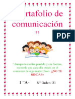 Portafolio de Comunicación