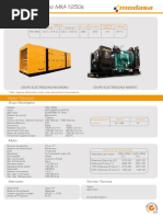 Grupo Electrógeno 1.2MVA 380V