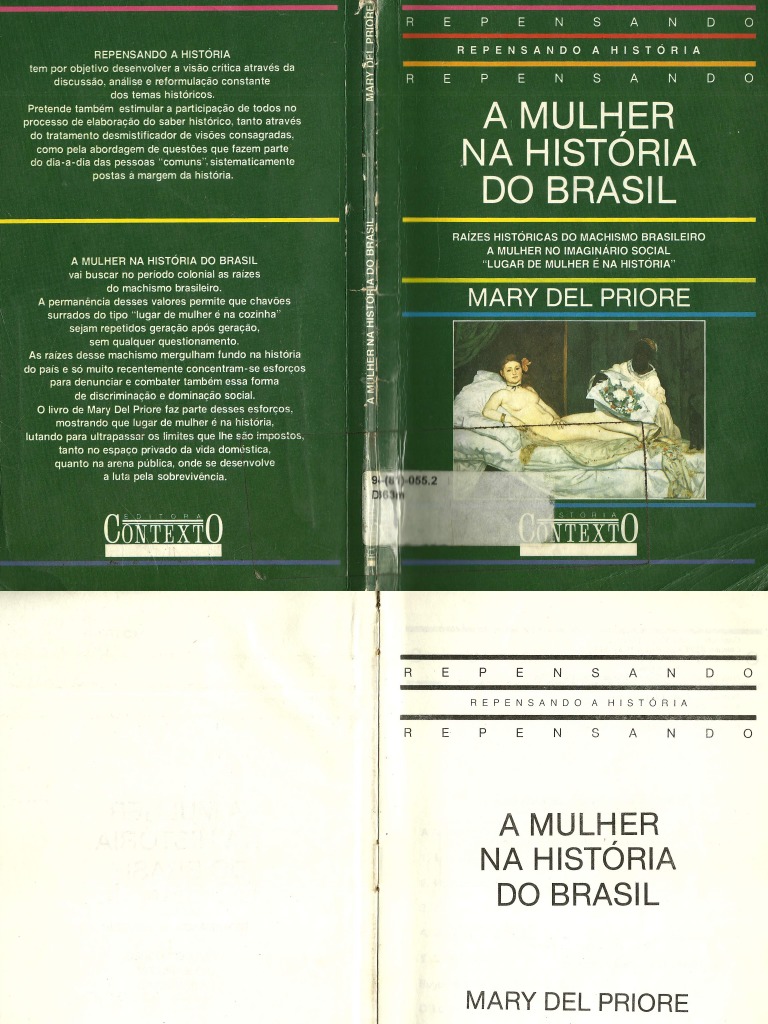 A Mulher Na Historia Do Brasil Mary Del Priore Pdf