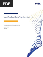 Visa Merchant Data Standards Manual