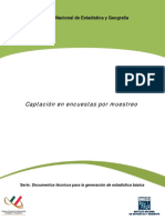 26 - Captación en Encuestas Por Muestreo, Generación de Estadística Básica