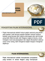 Pajak Internasional Dan Penghindaran Pajak Berganda