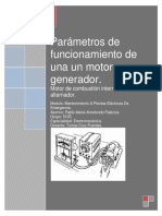 Parámetros de Funcionamiento de Una Un Motor