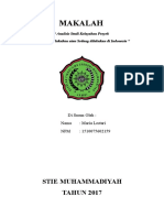 Analisis Studi Kelayakan Proyek