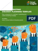 Digital Marketing Strategy Planning Template PDF