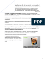 Cómo Funcionan Las Fuentes de Alimentación Conmutadas I