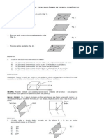 Rectas y Planos en El Espacio - Áreas y Volúmenes de Cuerpos Geométricos