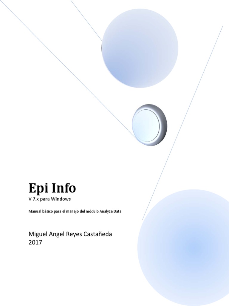 Manual Epi-Info Version 7 | PDF