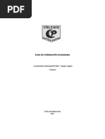 Plan Formación Ciudadana