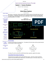 Block Shear