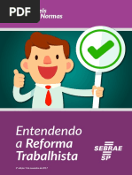 Reforma Trabalhista Sebrae