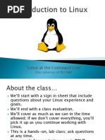 Introduction To Linux