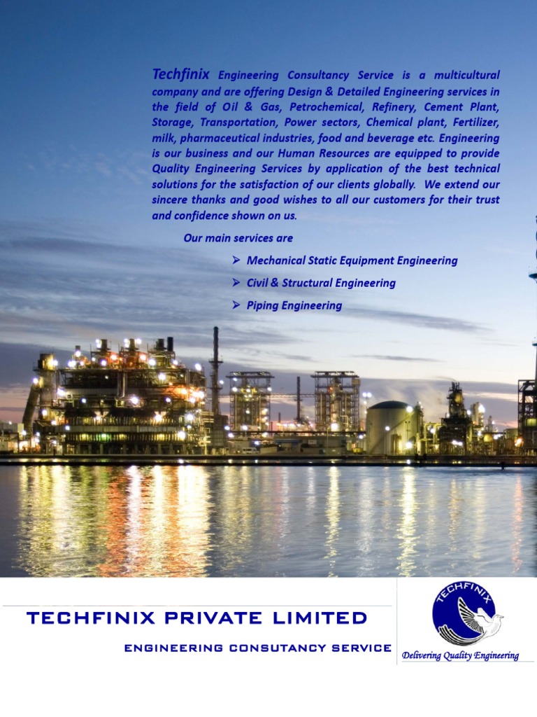 Techfinix Engineering Service PDF | PDF | Engineering | Industries