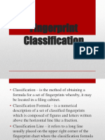 Fingerprint Classification