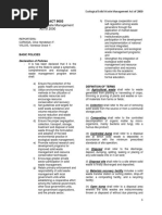 Ecological Solid Waste Management Act of 2000 - Handout