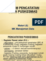 Sistem Pencatatan PD Puskesmas