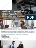 Microsoft 365 Powered Device Partner Playbook - V1