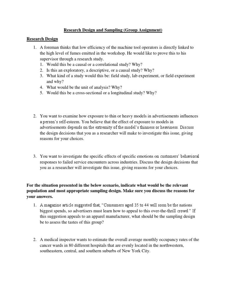 Research Design & Sampling Strategies Guide | PDF | Career & Growth