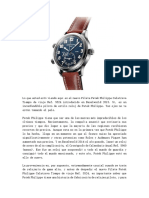 2018 Patek Philippe Calatrava Piloto Tiempo de Viaje Ref. 5524 Relojes