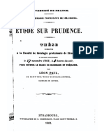 Étude sur Prudence (1862)