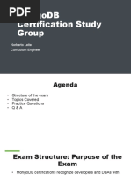 Mongodbcertificationstudygrouppresentation 160511153946