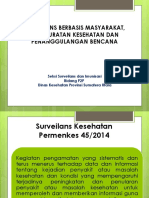 Surveilans Berbasis Masyarakat